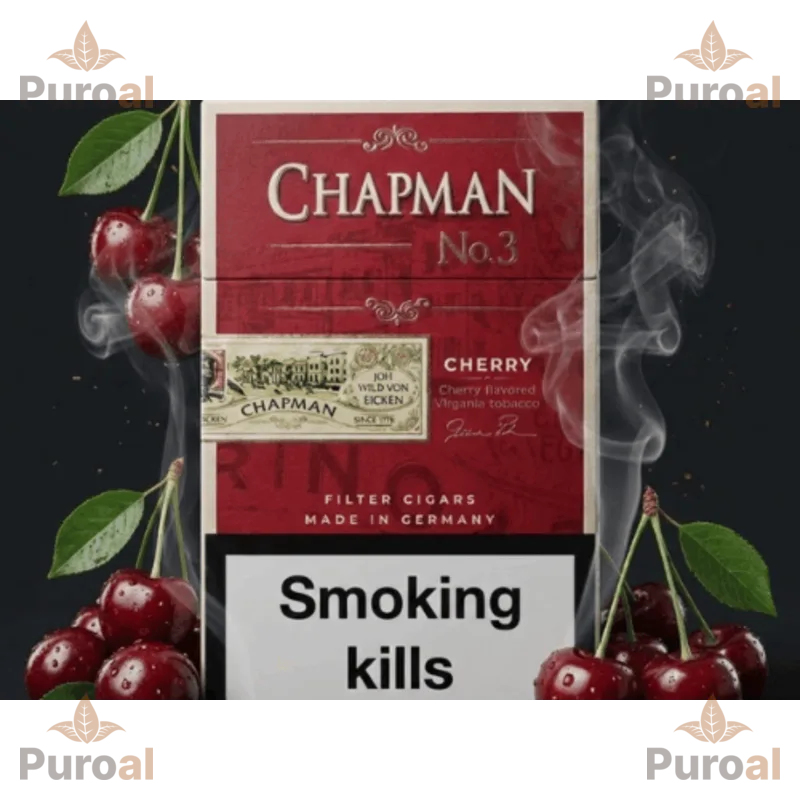 Chapman No 3 Cherry sigara – Tatlı Kiraz aromalı