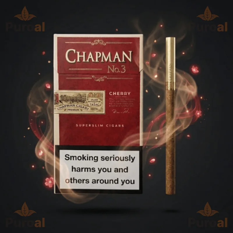 Chapman Cherry Slim sigara – Tatlı Kiraz aromalı