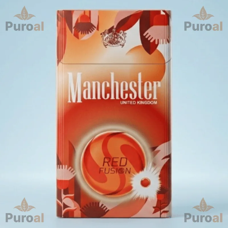 Manchester Superslim Red fusion Sigara – Çilek ve Nane