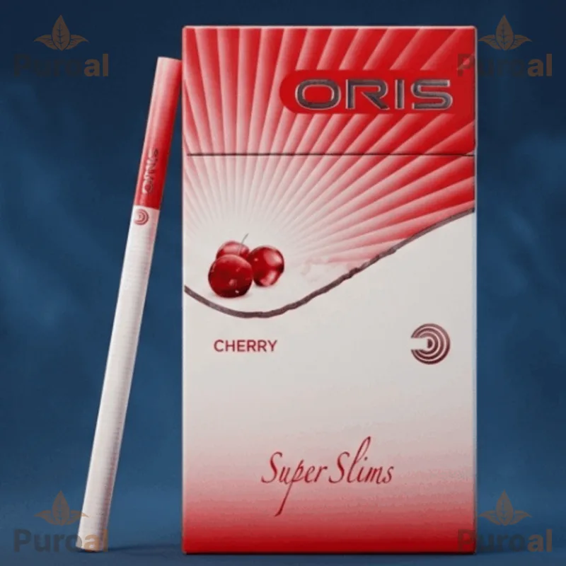 Oris Cherry Superslims Sigara – Kiraz Aromalı