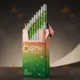 GTM Filter Double Apple Capsule Slim Sigara – Çift Elma Kapsüllü görsel 1