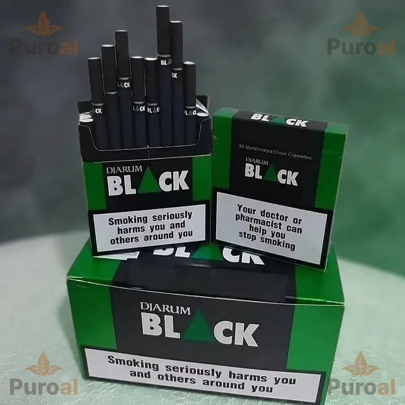 Djarum Black Menthol ithal sigara – Karanfil ve Mentol