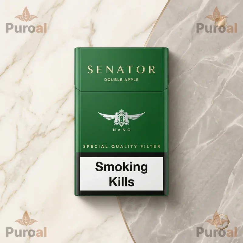 Senator Nano Double Apple sigara – Elma aromalı