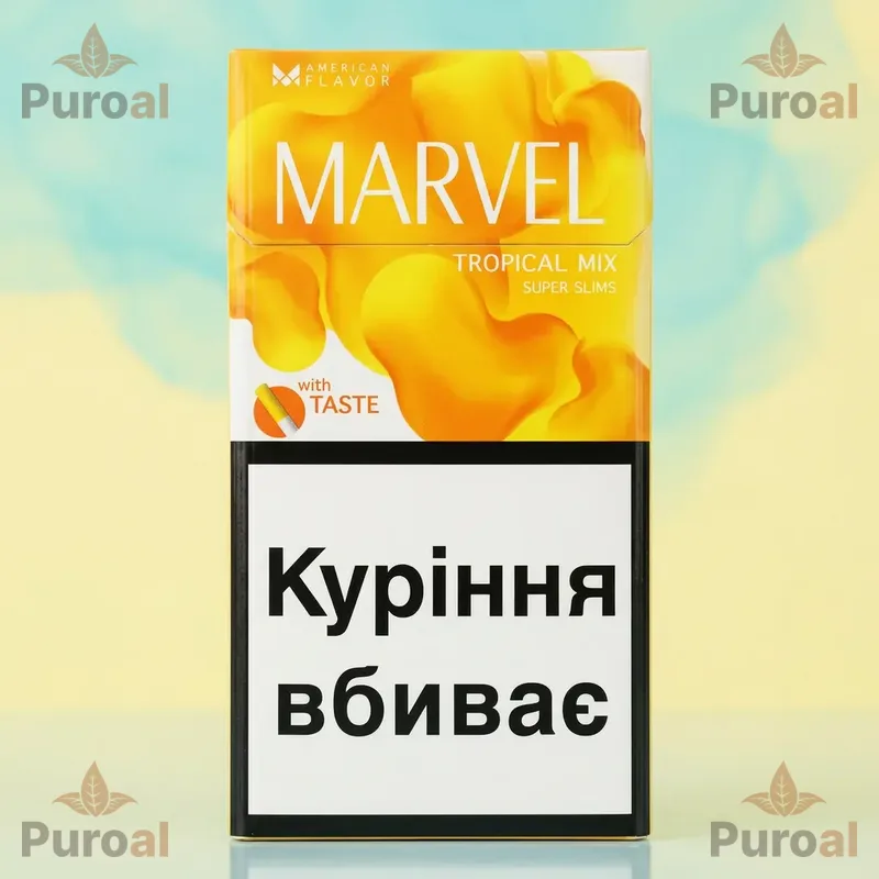 Marvel Compact Tropical Mix ithal sigara