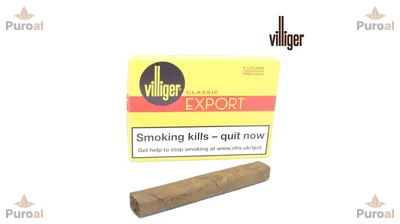 Villiger Export Pressed Cigars – 5’s