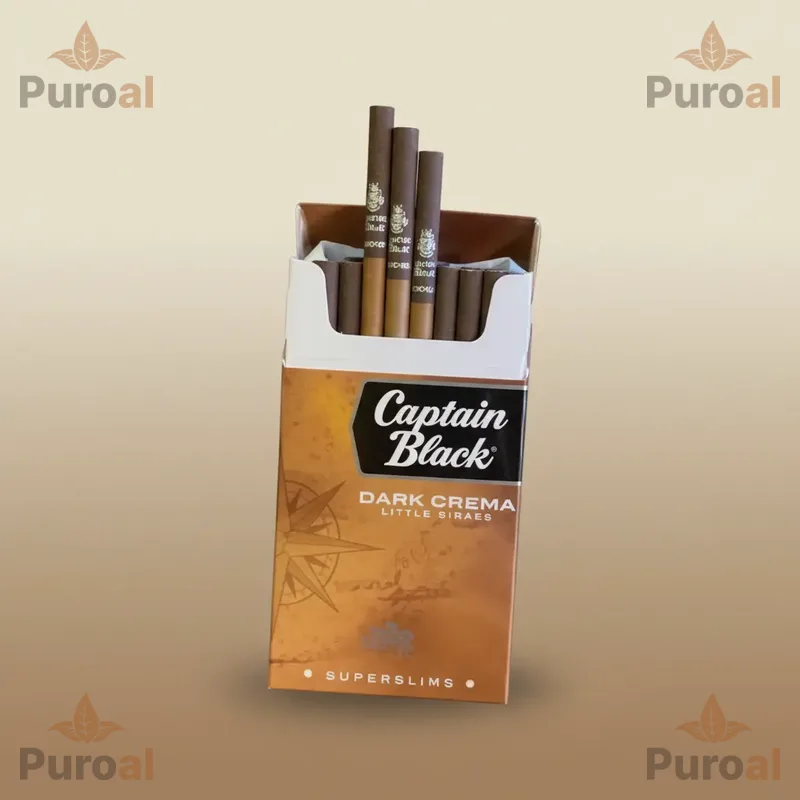 Captain Black Dark Crema Superslims – 20’s