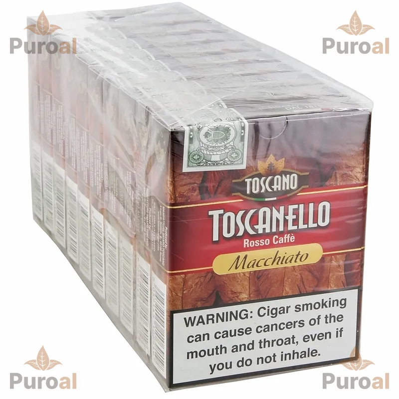Toscanello Rosso Caffe Macchiato Puro – Rom Macchiato Aromalı