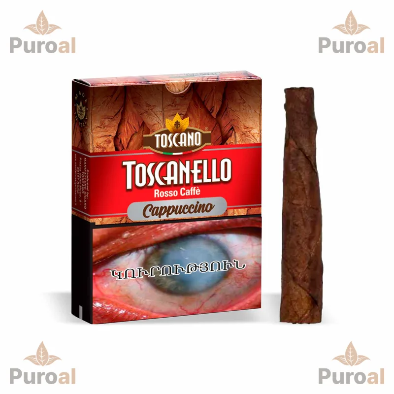 Toscanello Rosso Caffe Cappuccino Puro – Rom Cappuccino